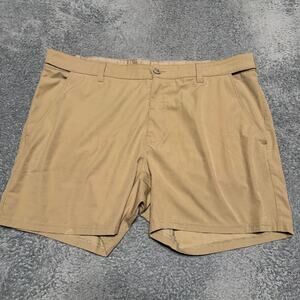 Huk Shorts Mens XXL Kona Tan Performance Fishing Outdoor Hike